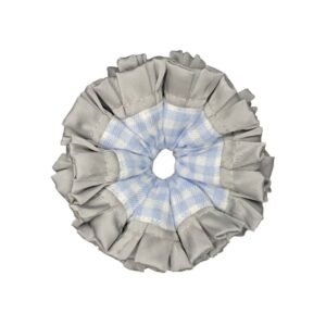 Trendy Ruffled Hair Scrunchie