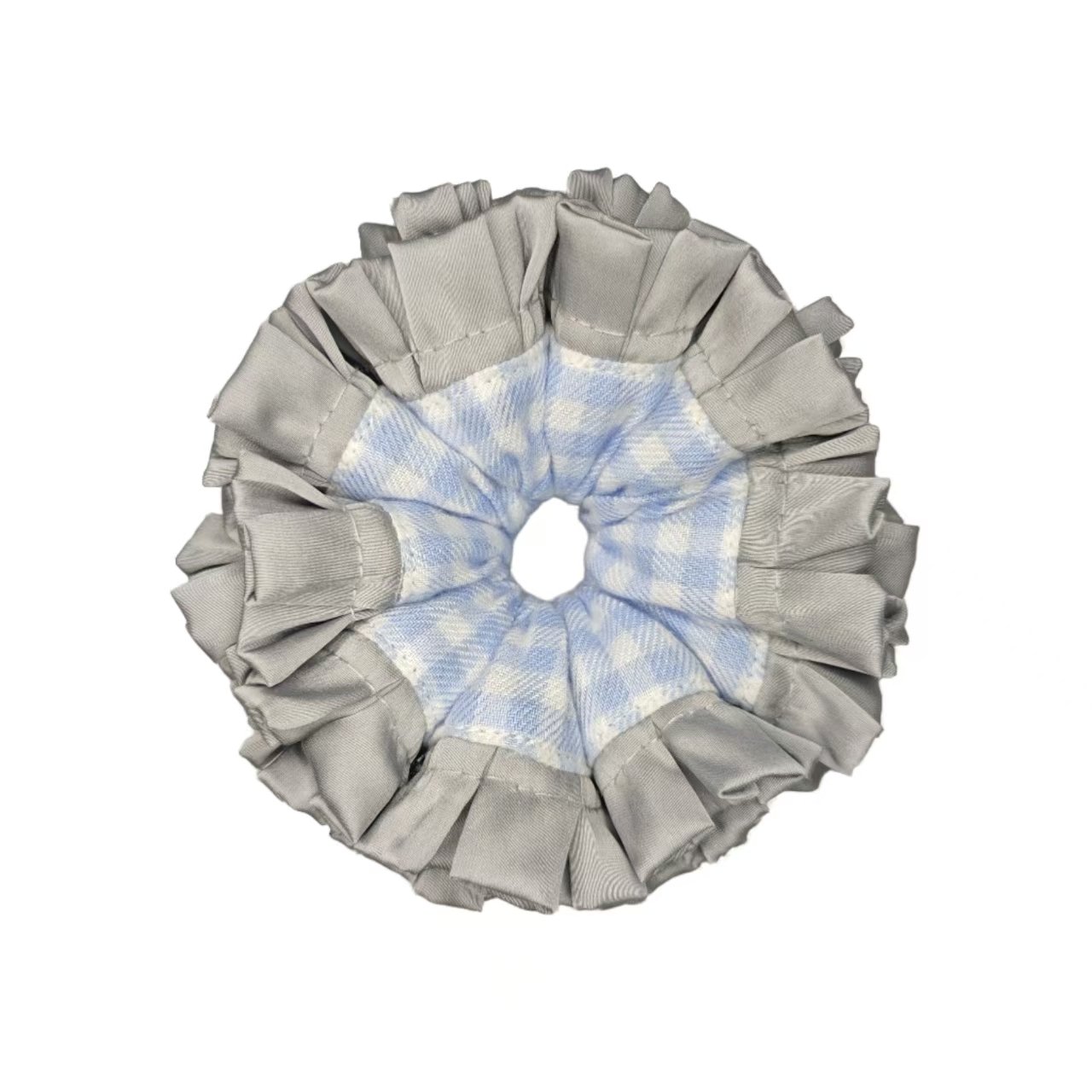 Trendy Ruffled Hair Scrunchie